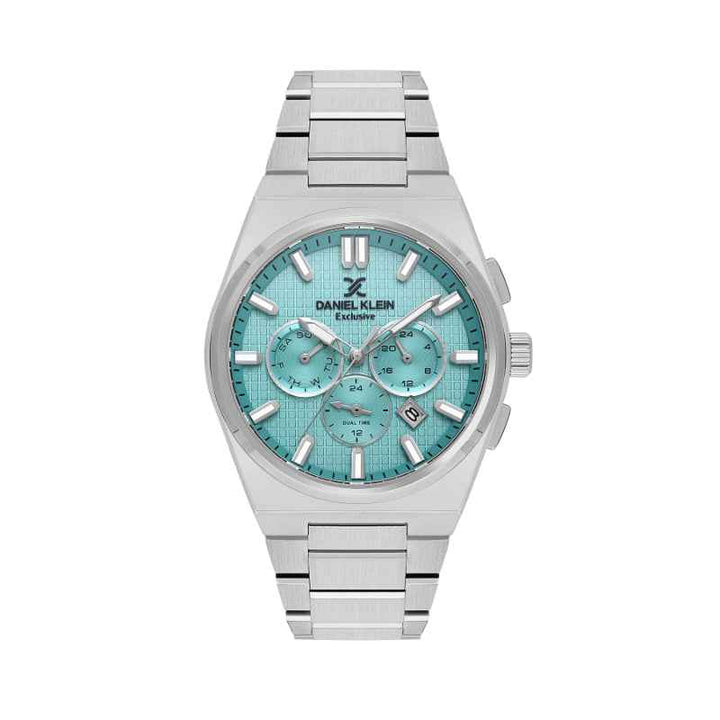 Daniel Klein Men Stainless Steel Silver Watch DK1139814