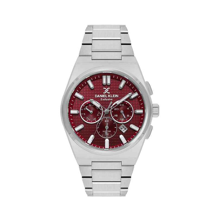 Daniel Klein Men Stainless Steel Silver Watch DK1139816