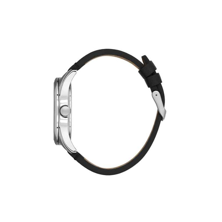 Daniel Klein Men Genuine Leather Black Watch DK1139822