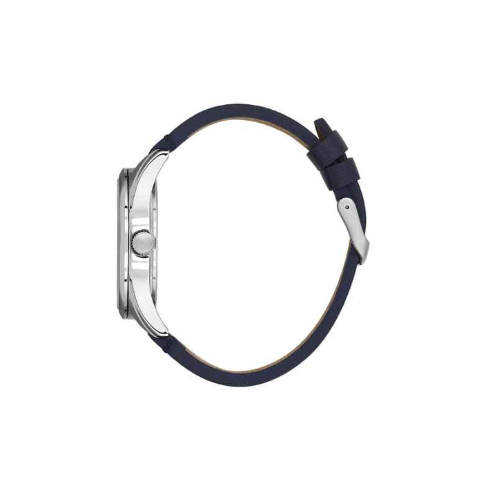 Daniel Klein Men Genuine Leather Dark Blue Watch DK1139823