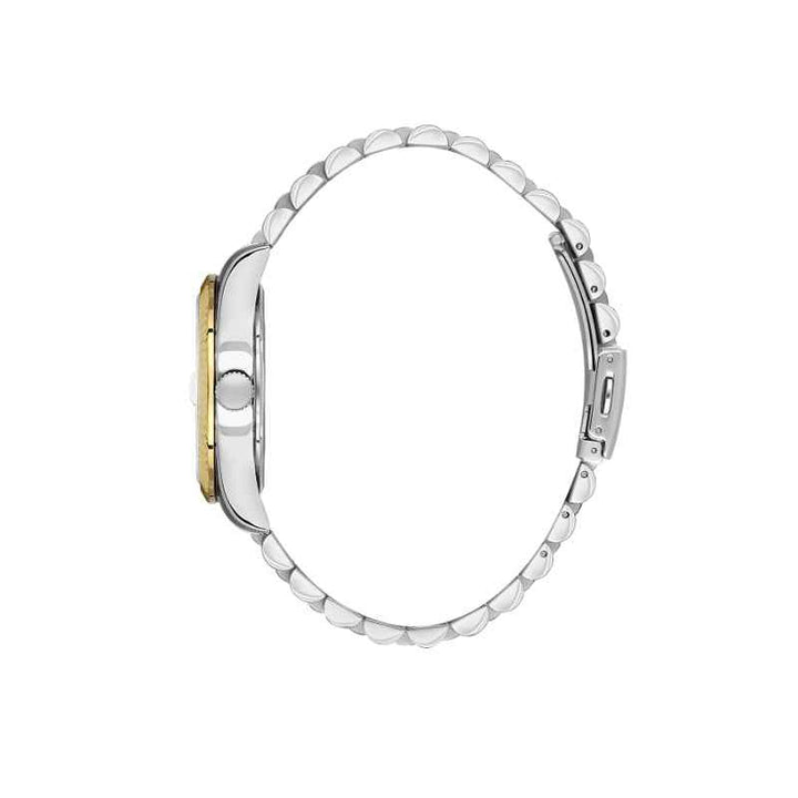 Daniel Klein Men Stainless Steel Silver and Gold Watch DK1139855