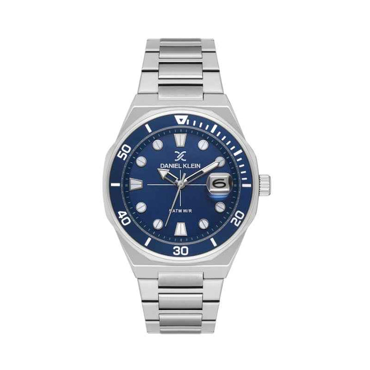 Daniel Klein Men Stainless Steel Silver Watch DK1139892