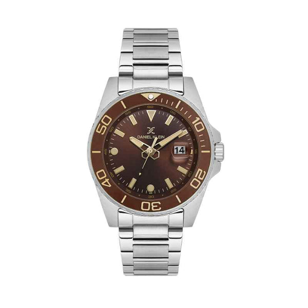Daniel Klein Men Stainless Steel Silver Watch DK1139903