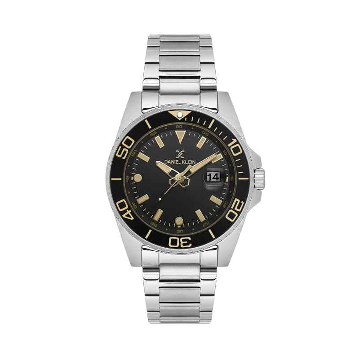 Daniel Klein Men Stainless Steel Silver Watch DK1139905