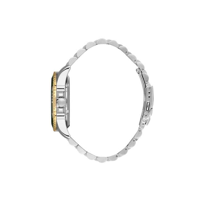 Daniel Klein Men Stainless Steel Silver and Gold Watch DK1139986