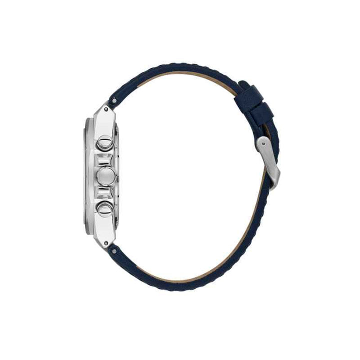Daniel Klein Men Genuine Leather Dark Blue Watch DK1140032