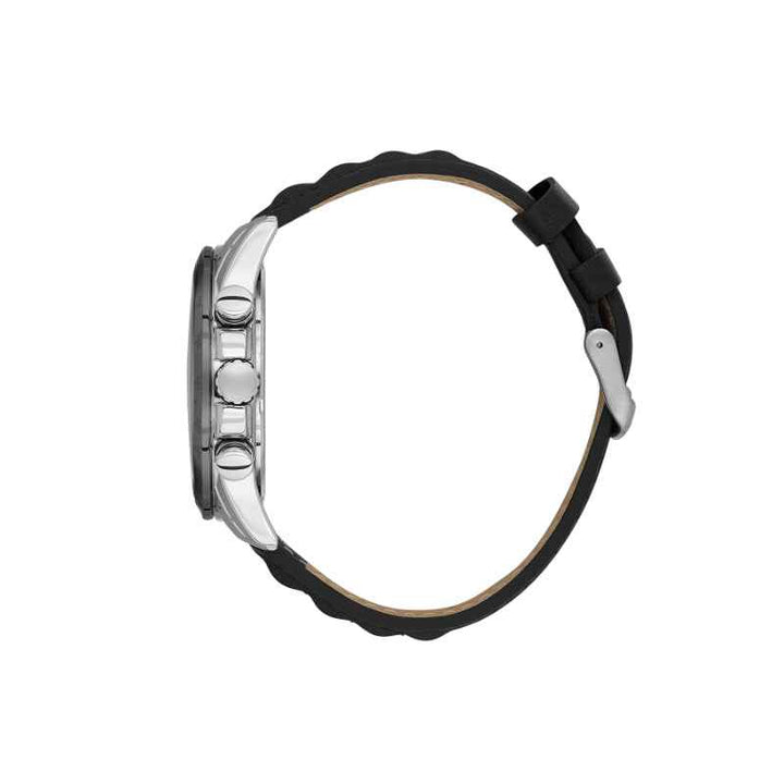 Daniel Klein Men Genuine Leather Black Watch DK1140063