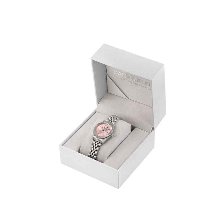 Daniel Klein Women Stainless Steel Silver Watch DK1140275