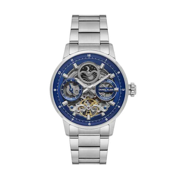Daniel Klein Men Stainless Steel Silver Watch DK1140433