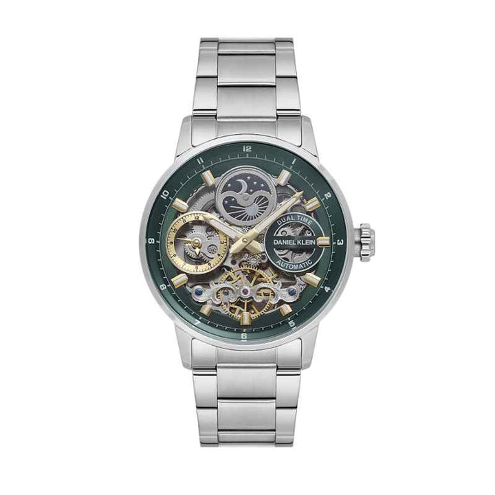 Daniel Klein Men Stainless Steel Silver Watch DK1140434