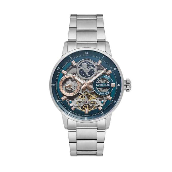 Daniel Klein Men Stainless Steel Silver Watch DK1140435