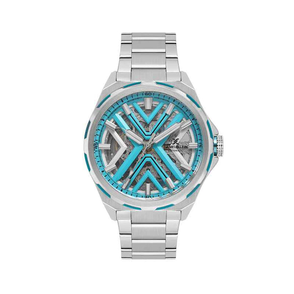 Daniel Klein Men Stainless Steel Silver Watch DK1140455