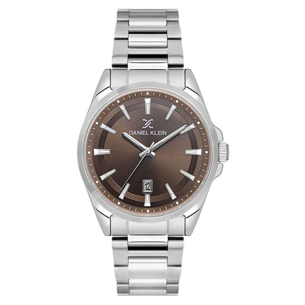 Daniel Klein Men Stainless Steel Silver Watch DK6140353