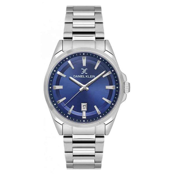 Daniel Klein Men Stainless Steel Silver Watch DK6140354
