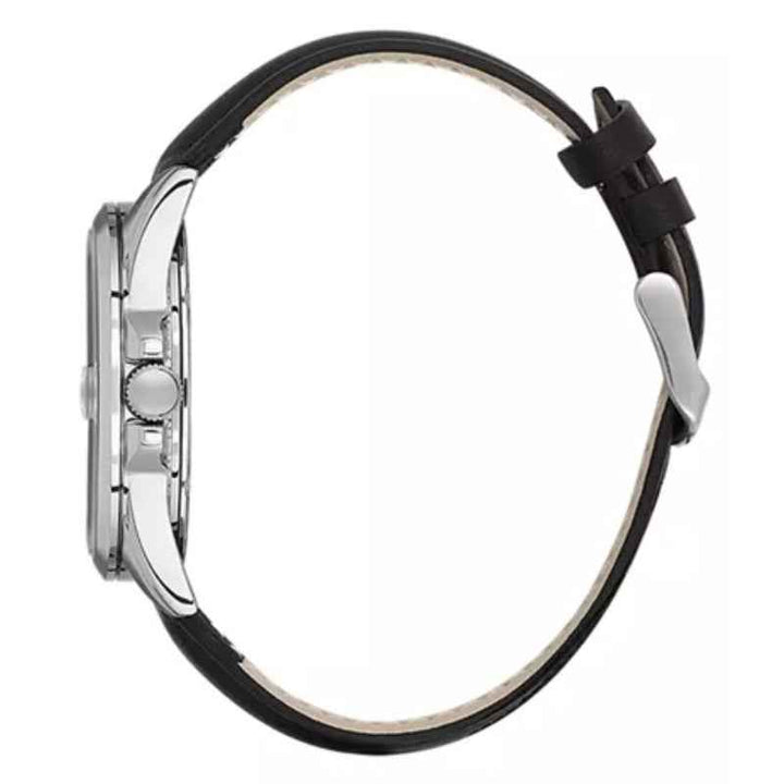 Daniel Klein Men Genuine Leather Black Watch DK6140382