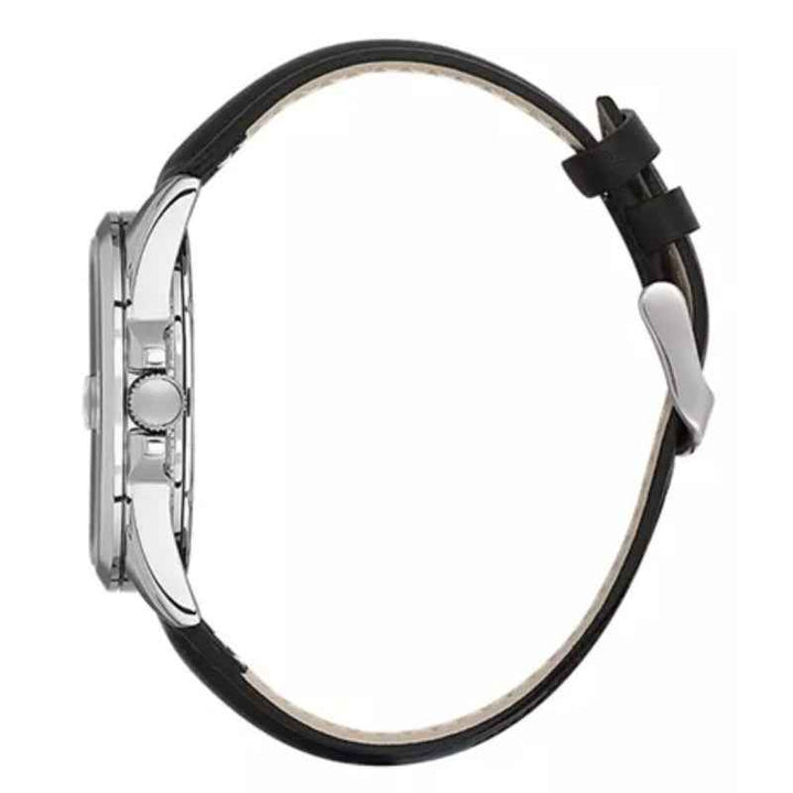 Daniel Klein Men Genuine Leather Black Watch DK6140383