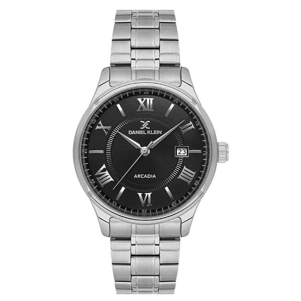 Daniel Klein Men Stainless Steel Silver Watch DK6140505