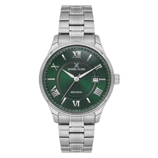 Daniel Klein Men Stainless Steel Silver Watch DK6140506