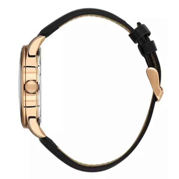 Daniel Klein Men Genuine Leather Black Watch DK6140514