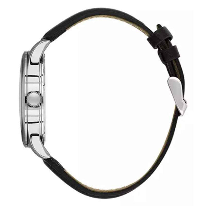Daniel Klein Men Genuine Leather Black Watch DK6140515