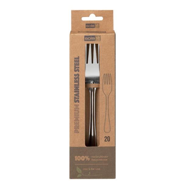 Sola ECO Fork Stainless Steel 20 pcs Set E2120