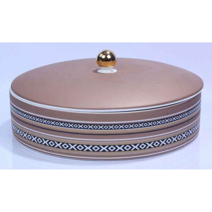 Otantik Medium Date Bowl from Sweet Jars Collection Beige 180 mm ET2029