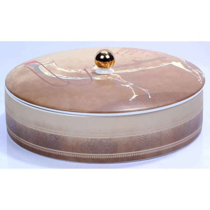 Otantik Medium Date Bowl from Sweet Jars Collection Beige 180 mm ET2030