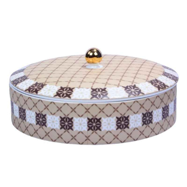 Otantik Medium Date Bowl from Sweet Jars Collection Beige 180 mm ET2039