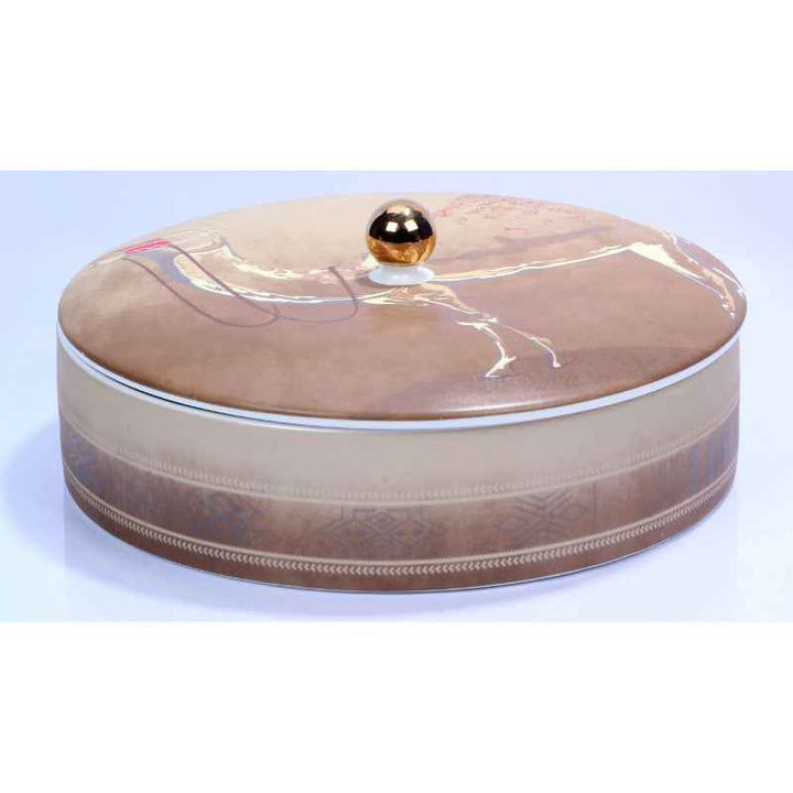 Otantik Large Date Bowl from Sweet Jars Collection Ivory 250 mm ET2053