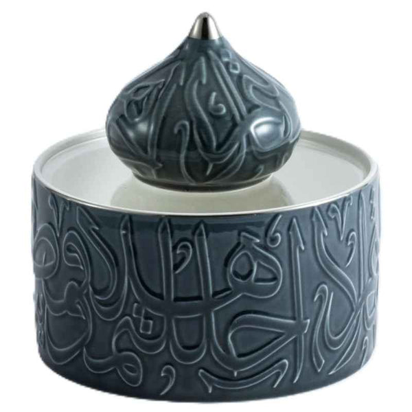 Otantik Acrylic Medium Date Bowl from Diwan Blue 180 mm ET2433
