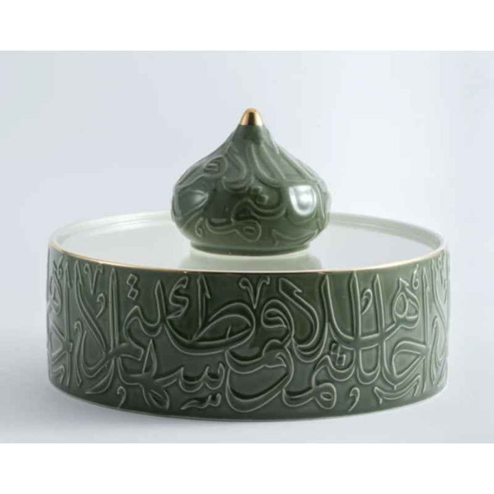 Otantik Acrylic Large Date Bowl from Diwan Green 250 mm ET2444