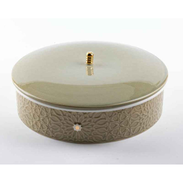 Otantik Large Date Bowl from Asalah Olive 250 mm ET2627