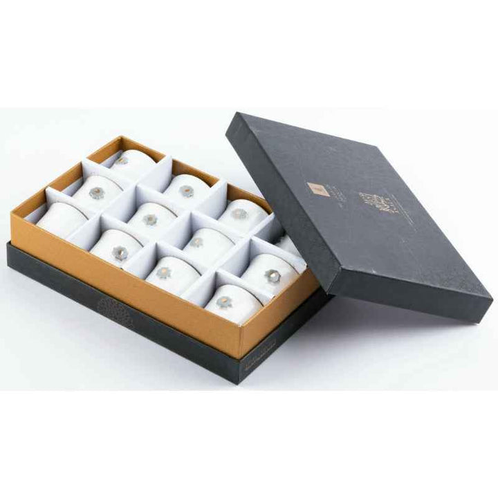 Otantik Arabic Coffee Cups 12 pcs from Asalah Grey 50 cc ET2890
