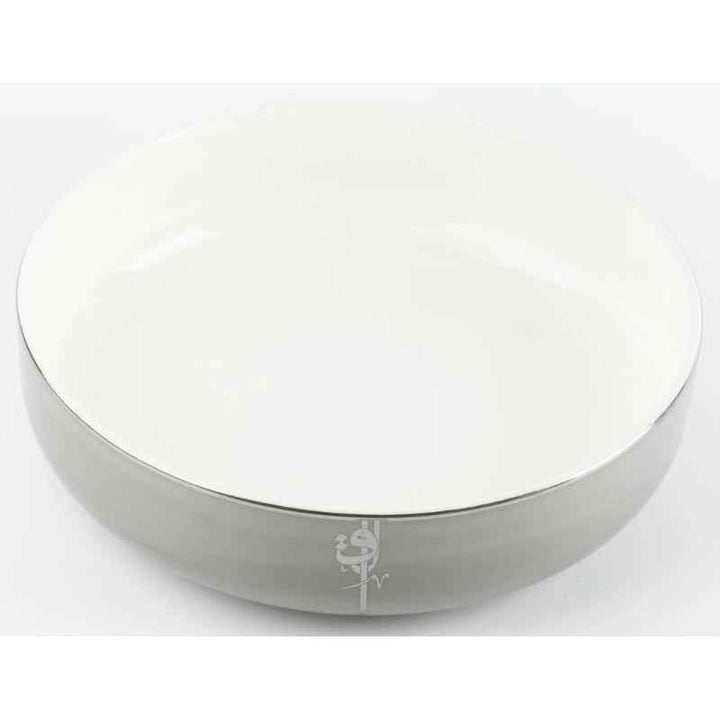 Otantik Salad Serving Bowl from Liqaa Grey 10.5 Inch ET2933