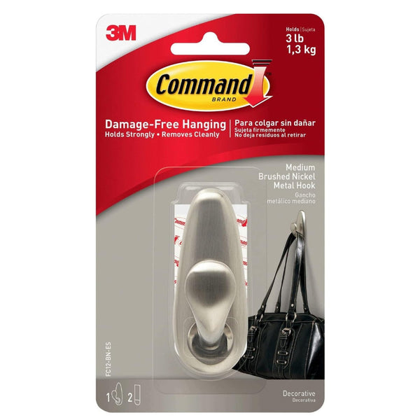 خطاف متوسط 3M Command FC12-BN-ES