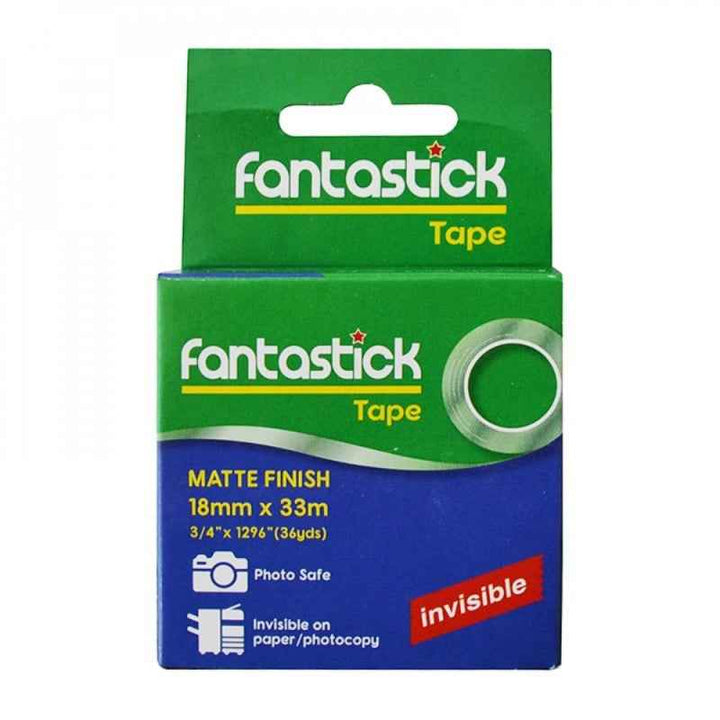 Fantastick Invisible Tape - 19mm x 36Y (Car=216)