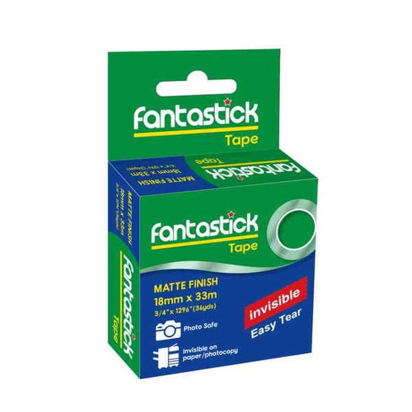 Fantastick Invisible Tape - 19mm x 36Y (Car=216)