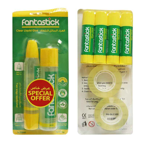 Fantastick Clear Glue FK-GLC3550-02BLS + G08S + TT-1836CN FKP-PACK-52