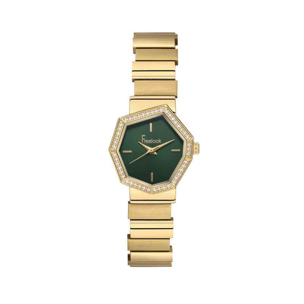 Freelook Lumiere Women Stainless Steel Gold Watch FL1104923