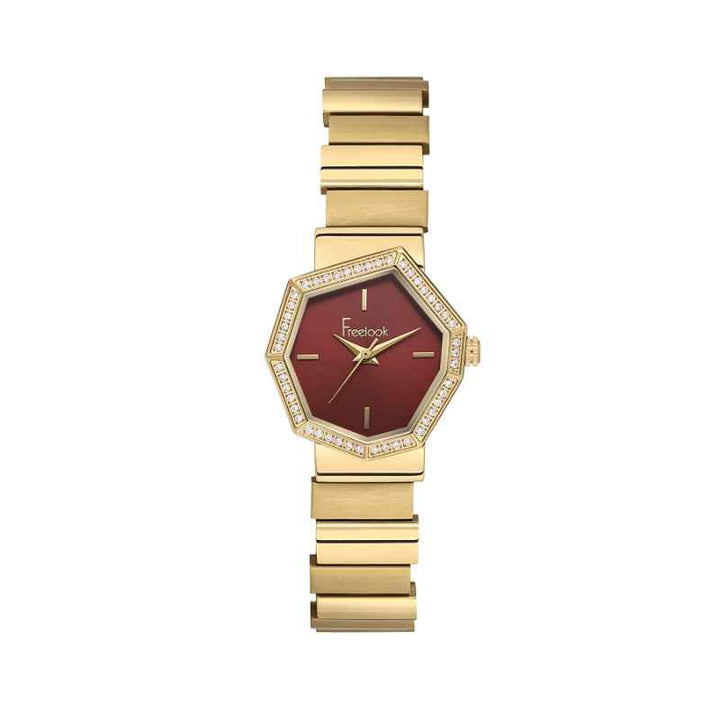 Freelook Lumiere Women Stainless Steel Gold Watch FL1104924