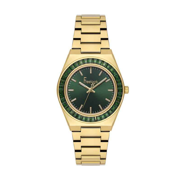 Freelook Charmant Women Stainless Steel Gold Watch FL1105025