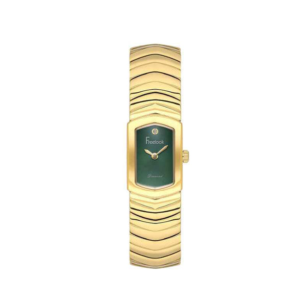 Freelook Jolie Women Stainless Steel Gold Watch FL1105044