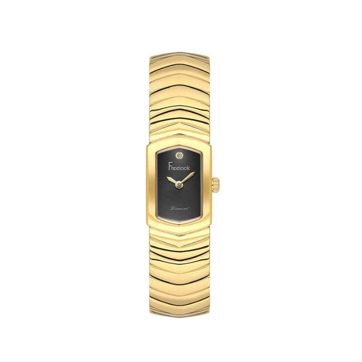 Freelook Jolie Women Stainless Steel Gold Watch FL1105045