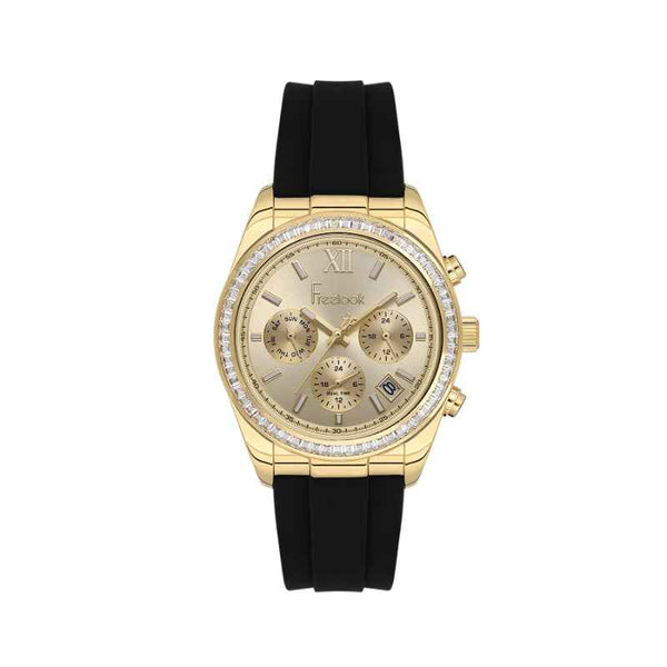 Freelook Charmant Women Silicone Black Watch FL1105103