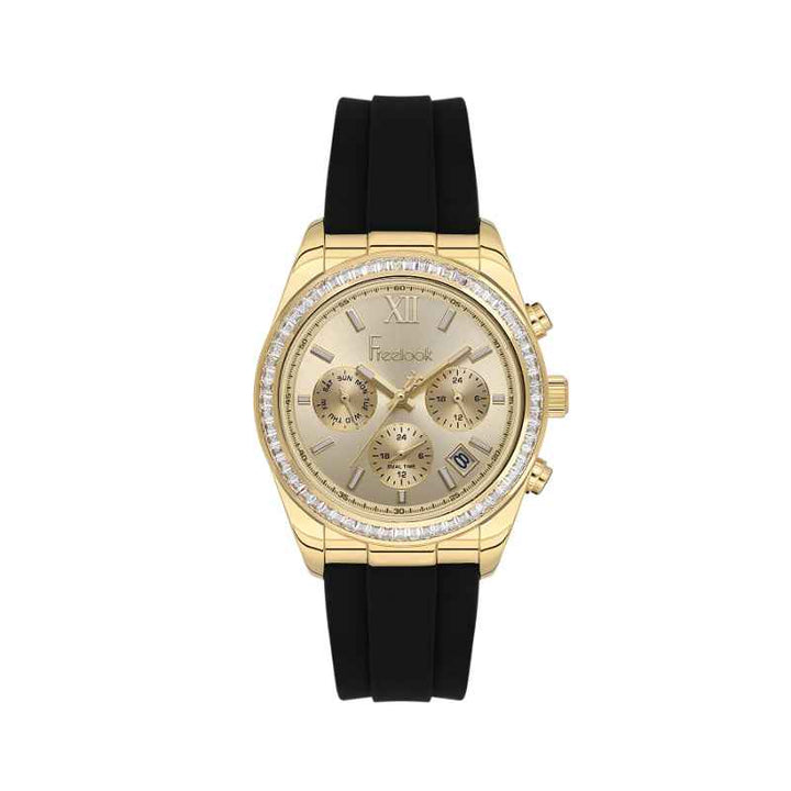 Freelook Charmant Women Silicone Black Watch FL1105103