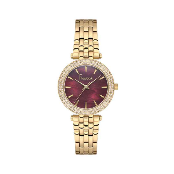 Freelook Lumiere Women Stainless Steel Gold Watch FL4100163