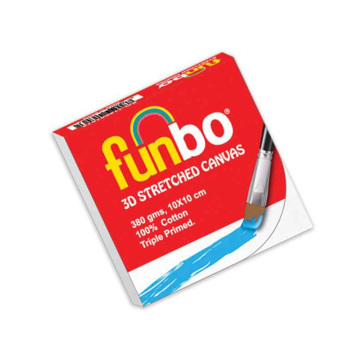 Funbo Stretched 3D canvas 380g, 10X10 cm