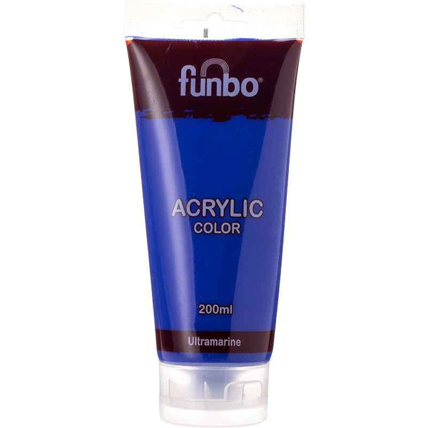 Funbo Acrylic Tube 200ml 33 Ultra Marine FO-AC-200-033