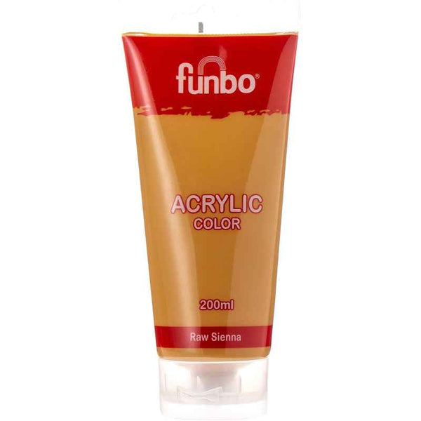 Funbo Acrylic Tube 200ml 83 Raw Sienna FO-AC-200-083