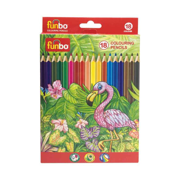Funbo Color Pencil Pack of 18 Colors